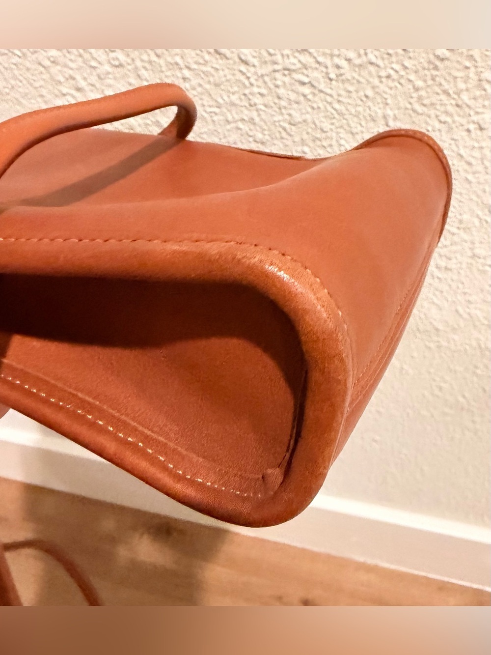 Vintage Coach Scooter Crossbody Bag Brown - Picture 12 of 13